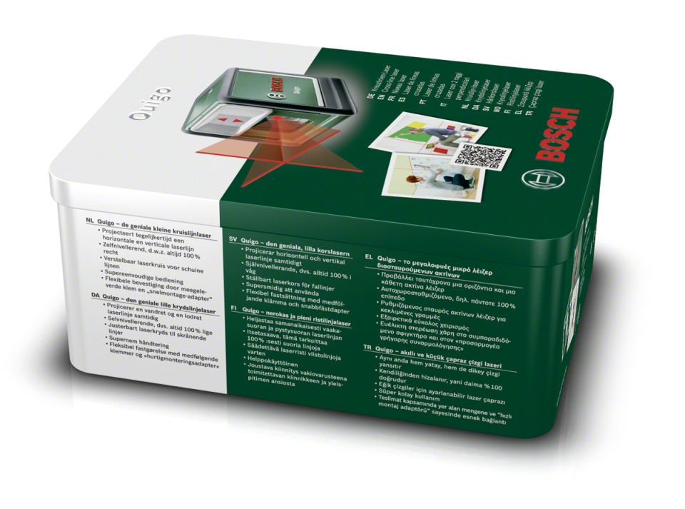 Bosch Quigo Çapraz Çizgili Hizalama Lazeri
