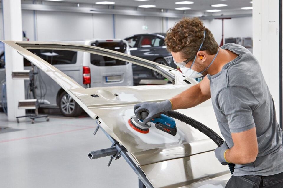 Bosch Professional GEX 18V-125 (Solo) Eksantrik Zımpara Makinesi