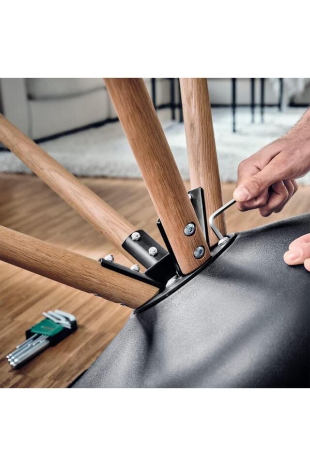 Bosch Home and Garden Alyan Anahtar Takımı Hex 9 Parça - 1600A02BX9