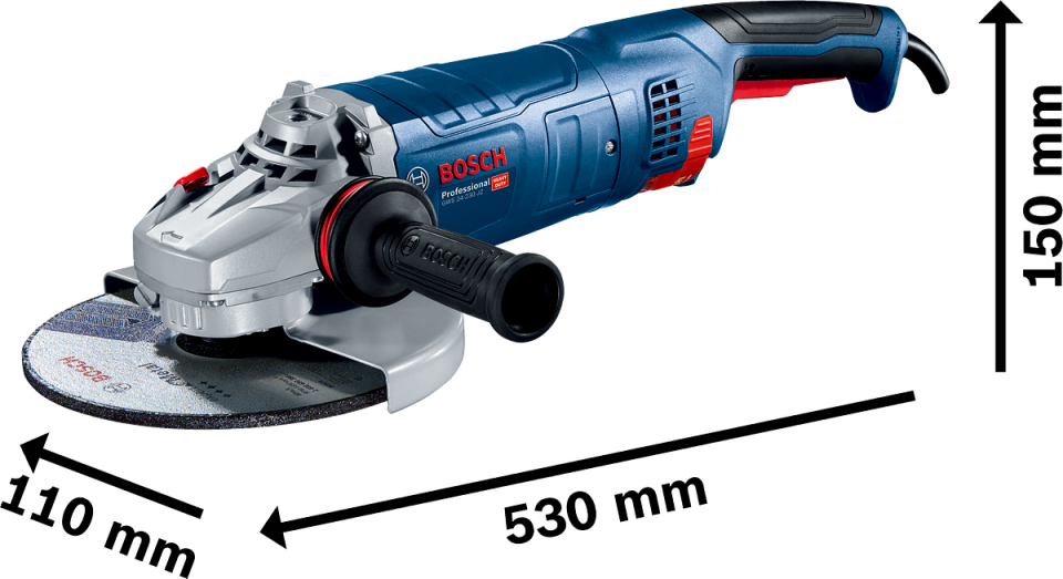 Bosch Professional GWS 24-230 JZ Büyük Taşlama Makinesi