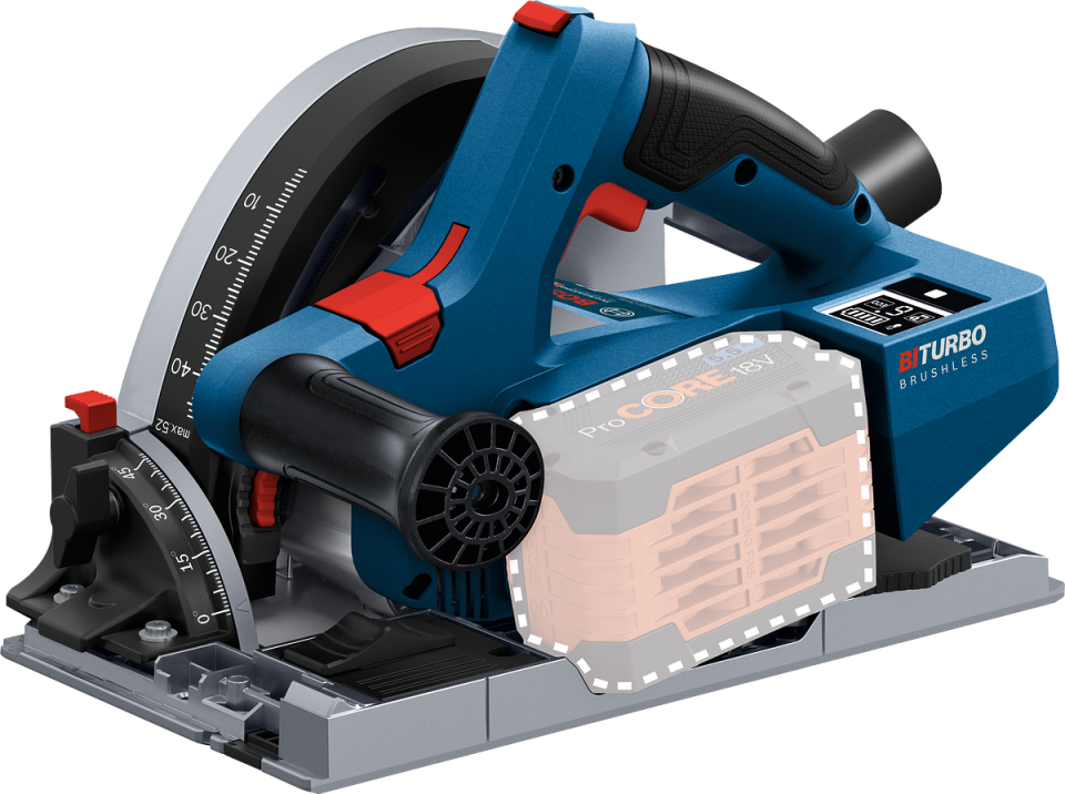 Bosch Professional GKT 18V-52 GC Akülü daldırmalı testere (Solo)