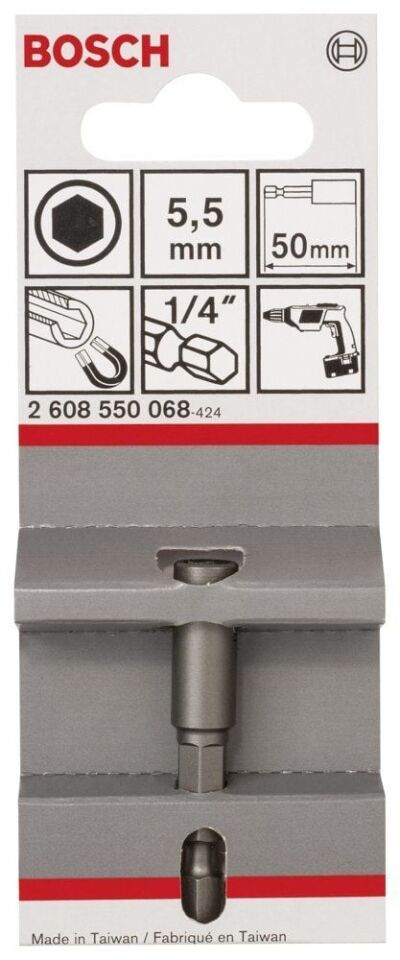 Bosch - Lokma Anahtarı 50*5,5 mm M3