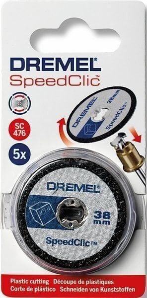 DREMEL® EZ SpeedClic: Plastik Kesme Diskleri. (SC476)