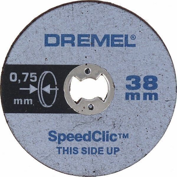 DREMEL® EZ SpeedClic: İnce Kesme Diskleri. (SC409)