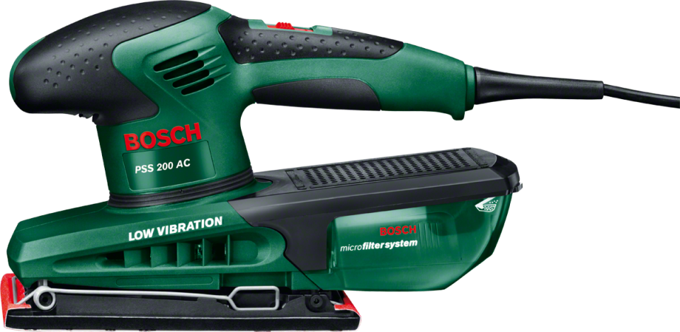 Bosch PSS 200 AC Titreşimli Zımpara