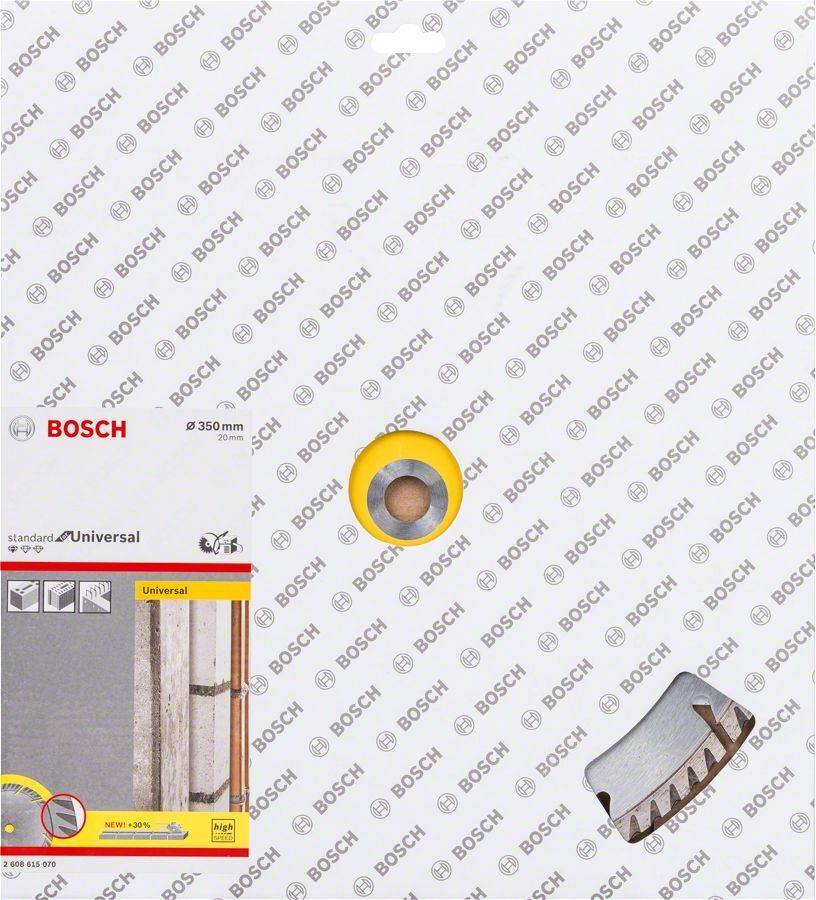 Bosch - Standard Seri Genel Yapı Malzemeleri ve Metal İçin Elmas Kesme Diski 350*20 mm