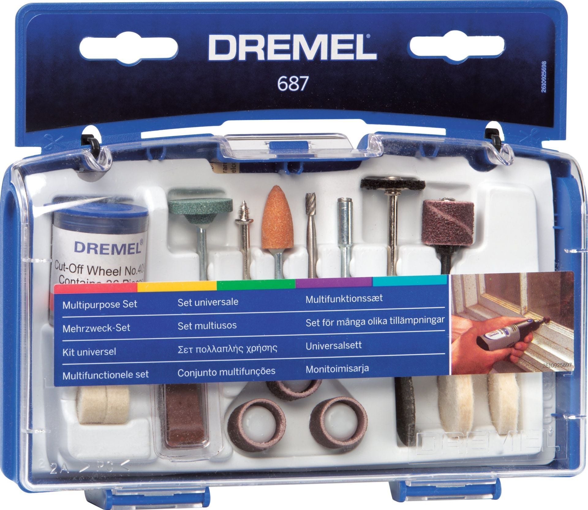DREMEL® Çok amaçlı set (687)