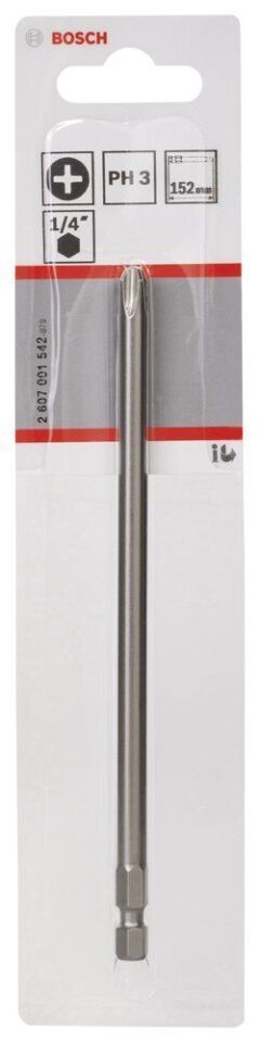 Bosch - Extra Hard Serisi Vidalama Ucu PH3*152 mm 1'li