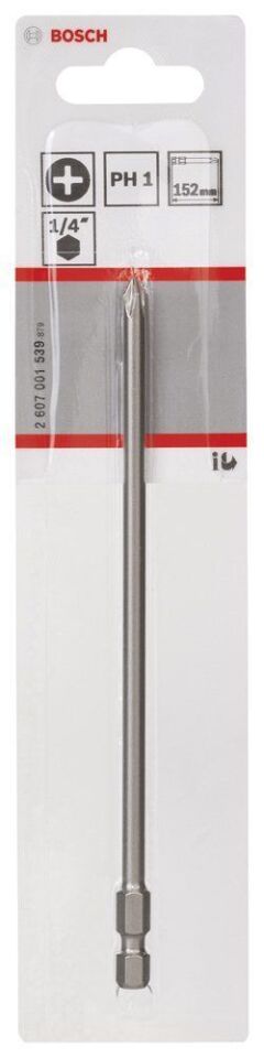 Bosch - Extra Hard Serisi Vidalama Ucu PH1*152 mm 1'li