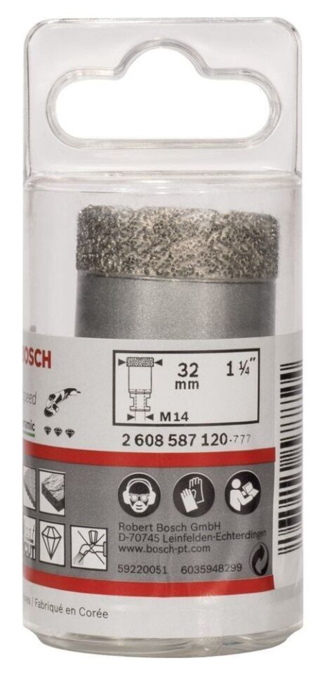 Bosch - Best Serisi, Taşlama İçin Seramik Kuru Elmas Delici 32*35 mm