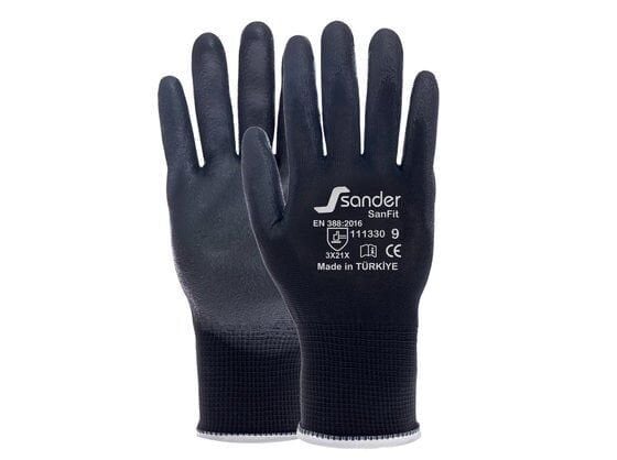 Sander 111330 Poliüretan Hassas Montaj Eldiveni NO:9 (10 Çift)