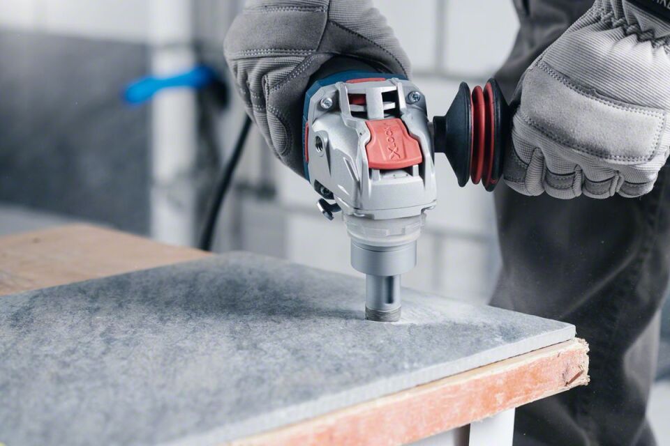 Bosch - X-LOCK - Best Serisi, Taşlama İçin Seramik Kuru Elmas Delici 60*35 mm