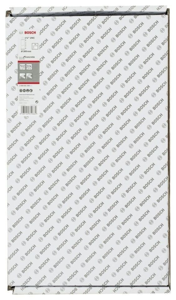 Bosch - Best Serisi Beton İçin 1 1/4'' UNC Girişli Elmas Sulu Karot Ucu 300 mm
