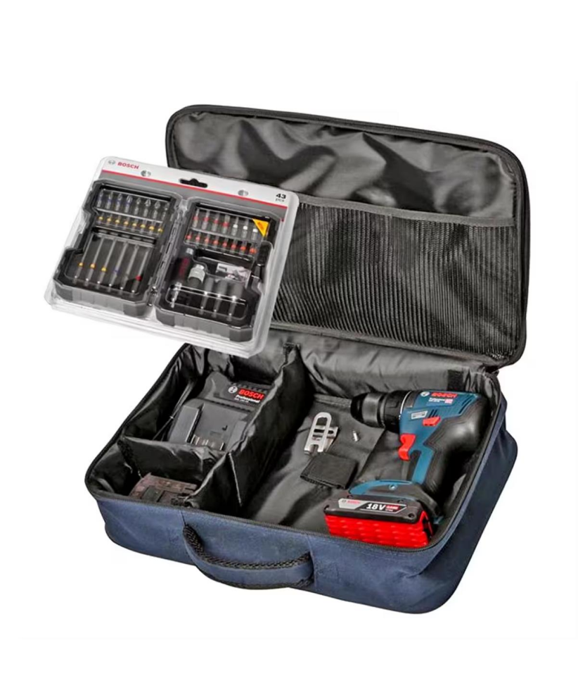 Bosch Professional GSR 18V-50 Akülü Vidalama 2Ah - 43 Parça Set