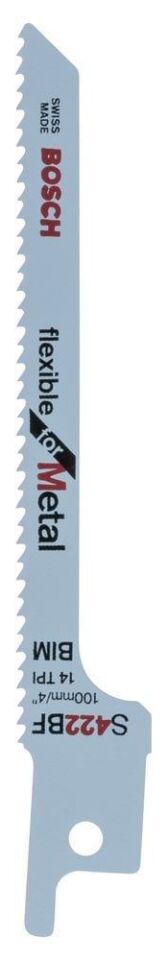 Bosch - Flexible Serisi Metal için Panter Testere Bıçağı S 422 BF - 5'li