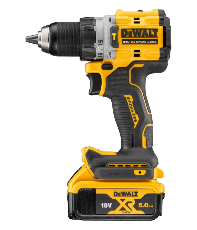 Dewalt Dcd805p2t 18v 5.0ah Li-ıon Kömürsüz Çift Akülü Darbeli Matkap