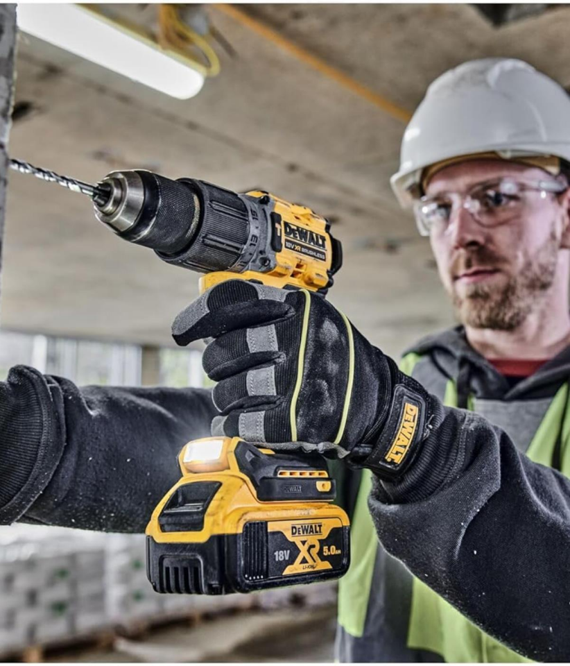 Dewalt Dcd805p2t 18v 5.0ah Li-ıon Kömürsüz Çift Akülü Darbeli Matkap