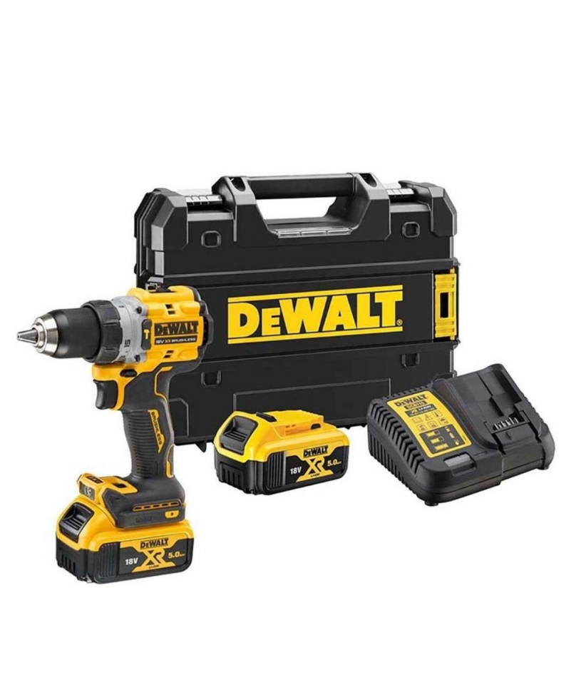 Dewalt Dcd805p2t 18v 5.0ah Li-ıon Kömürsüz Çift Akülü Darbeli Matkap