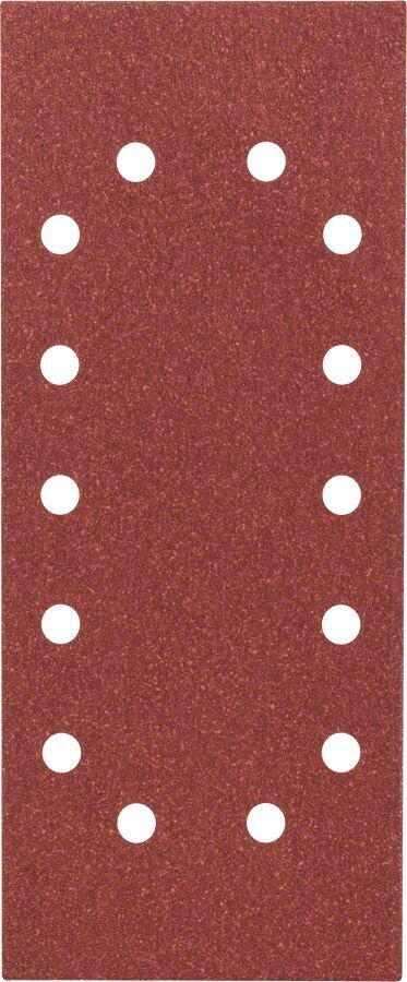 Bosch - Titreşimli Zımpara Kağıdı 10'lu, 115 x 280 mm 80 Kum 14 Delik