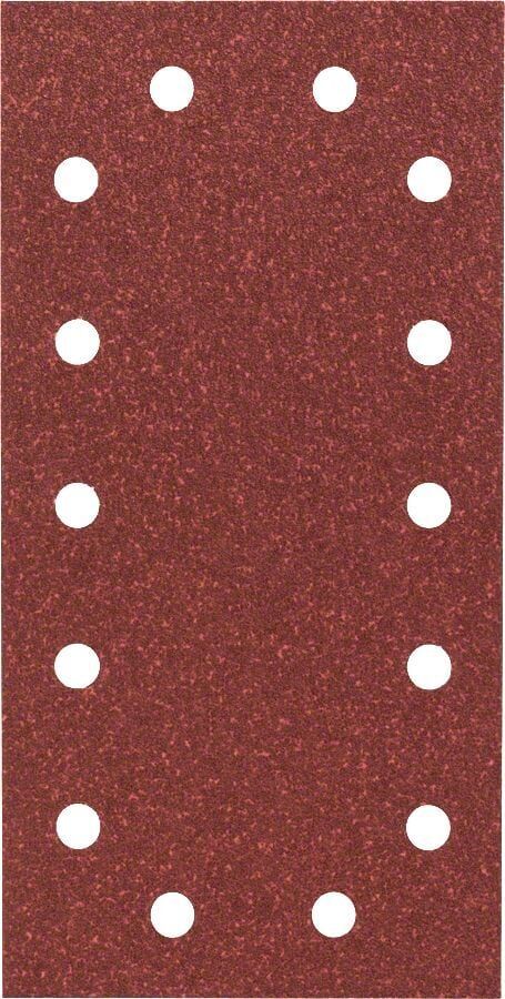 Bosch - Titreşimli Zımpara Kağıdı 10'lu, 115 x 230 mm 60 Kum 14 Delik