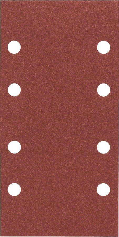Bosch - Titreşimli Zımpara Kağıdı 10'lu, 93 x 185 mm 120 Kum 8 Delik