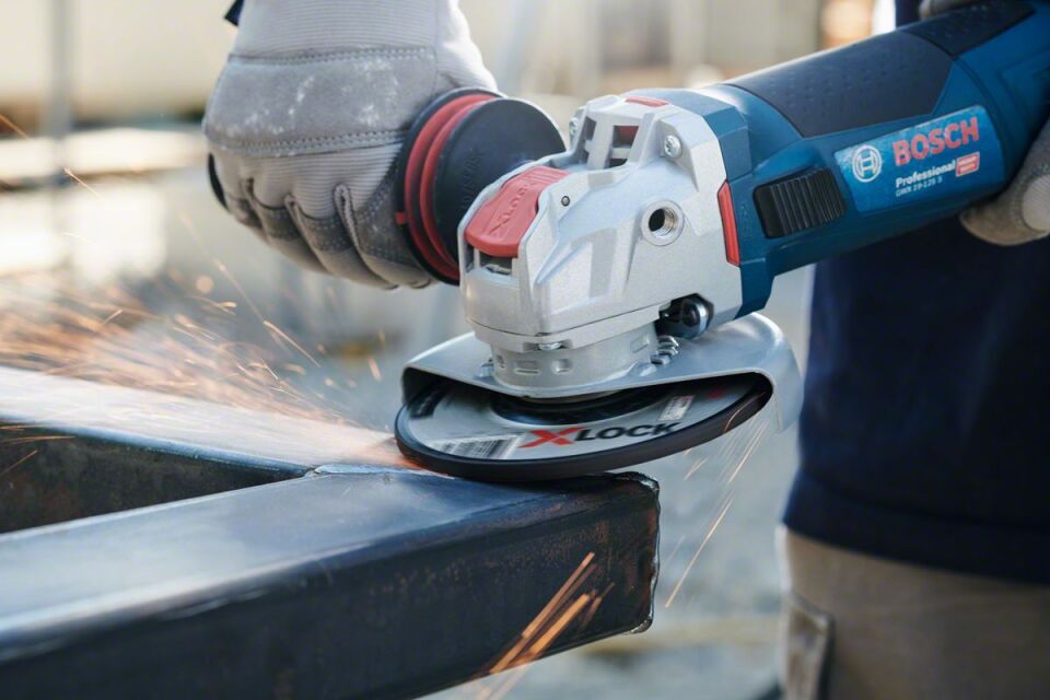 Bosch - X-LOCK - 115*6,0 mm Expert Serisi Bombeli Metal Taşlama Diski (Taş)