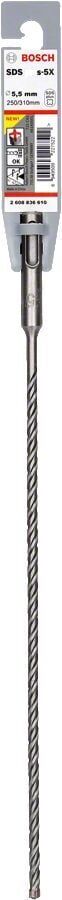Bosch - SDS-Plus-5X Serisi Kırıcı Delici Matkap Ucu 5,5*310 mm