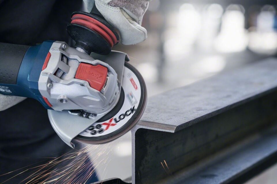 Bosch - X-LOCK - 115 mm 80 Kum Best Serisi Metal Flap Disk