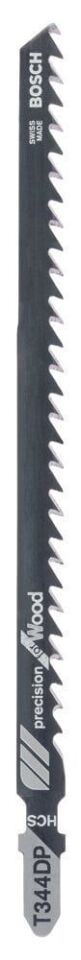 Bosch - Hassas Kesim Serisi Ahşap İçin T 344 DP Dekupaj Testeresi Bıçağı - 5'Li Paket