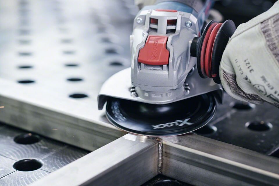 Bosch - X-LOCK - 125 mm 100 Kum Best Serisi Metal Fiber Disk
