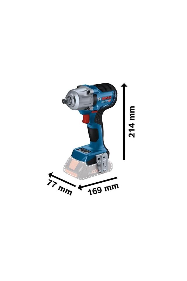 Bosch GDS 18V-450 PC Akülü Darbeli Somun Sıkma Makinesi 06019K4103