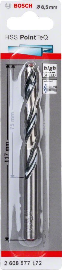 Bosch - HSS-PointeQ Metal Matkap Ucu 8,5 mm