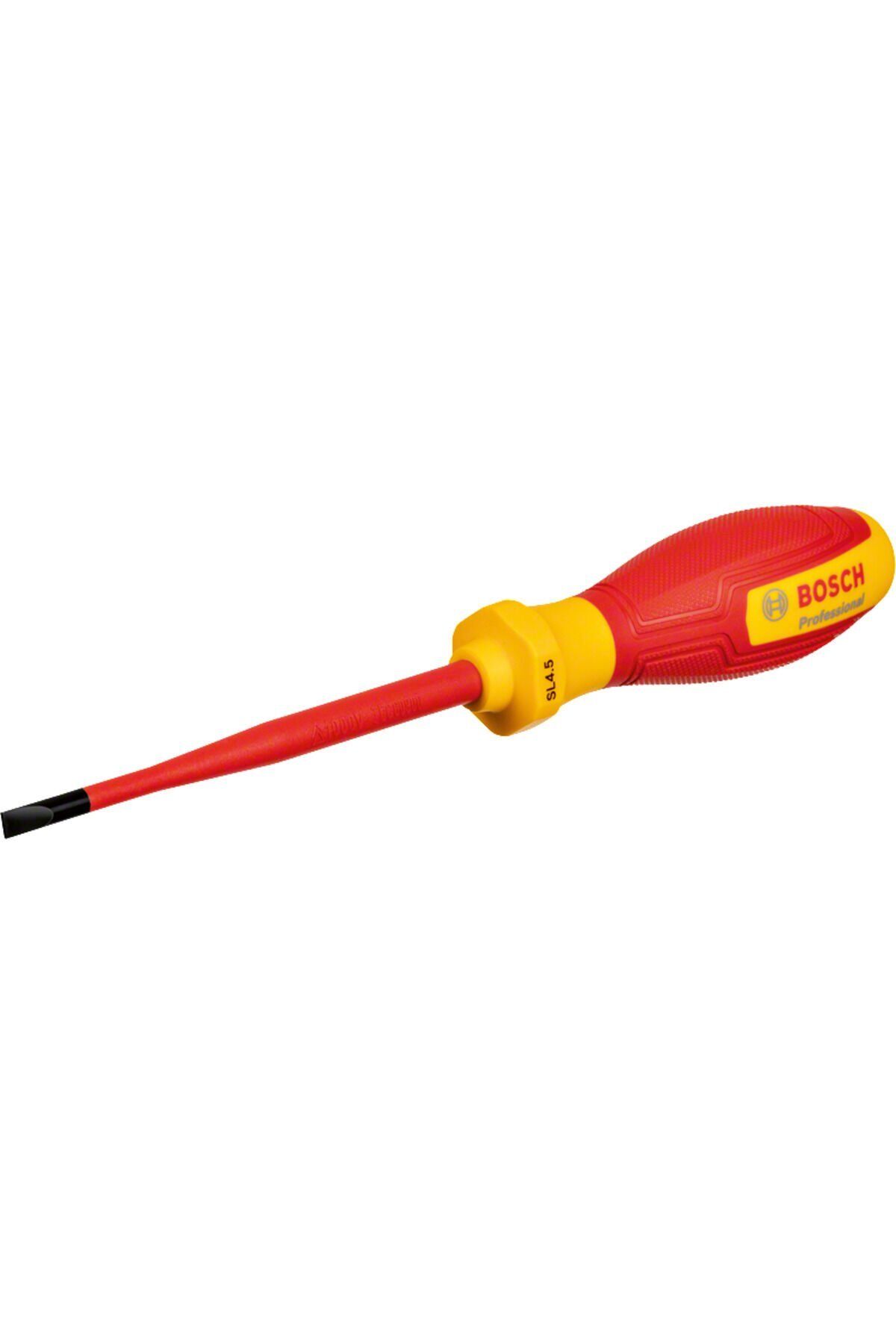 Bosch Profesyonel İzoleli 1000 Volt SL 4.5 x 100 mm Tornavida (1600A02NC2)