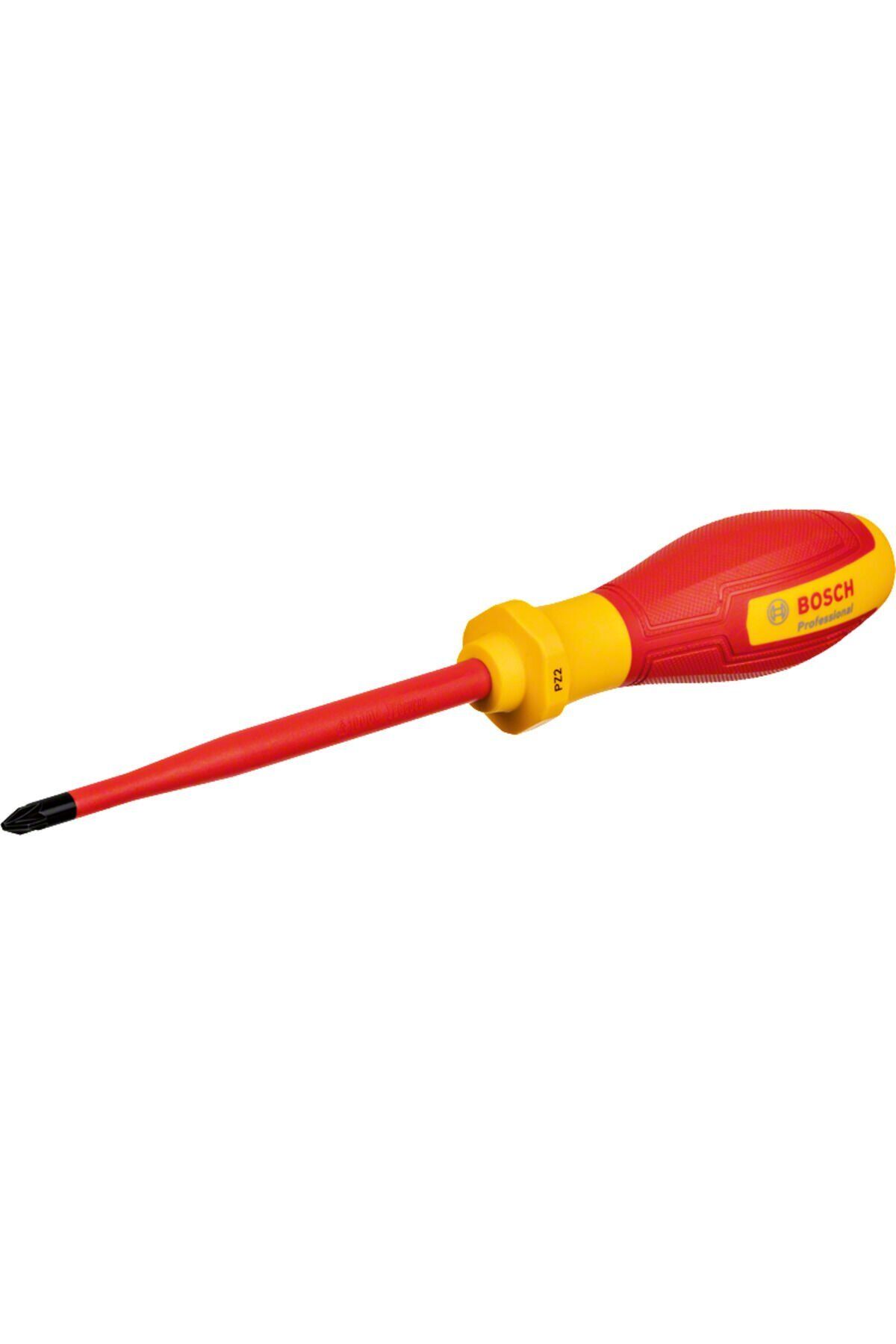 Bosch Profesyonel İzoleli 1000 Volt Tornavida PZ2 x 125 mm (1600A02ND2)