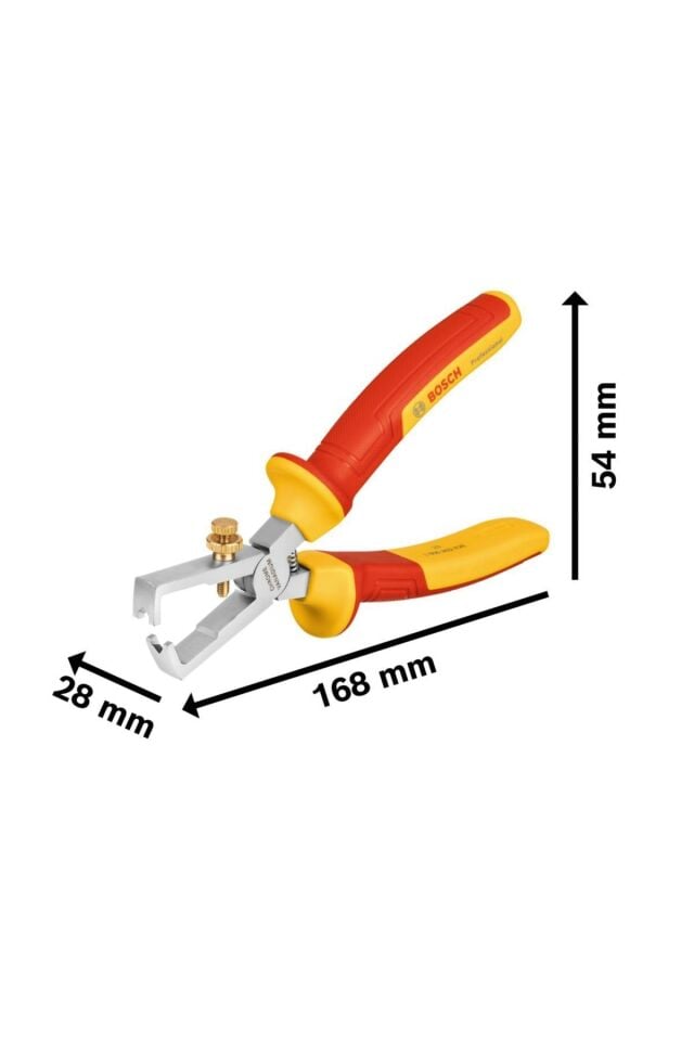 Bosch Sıyırma Pensleri VDE Wire Stripper 160mm - 1600A02NE7
