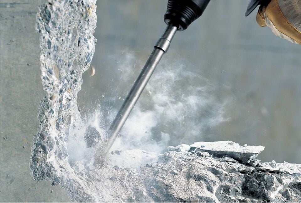 Bosch - Longlife Serisi, 28 mm Altıgen Giriş Şaftlı Yassı Keski 520*35 mm