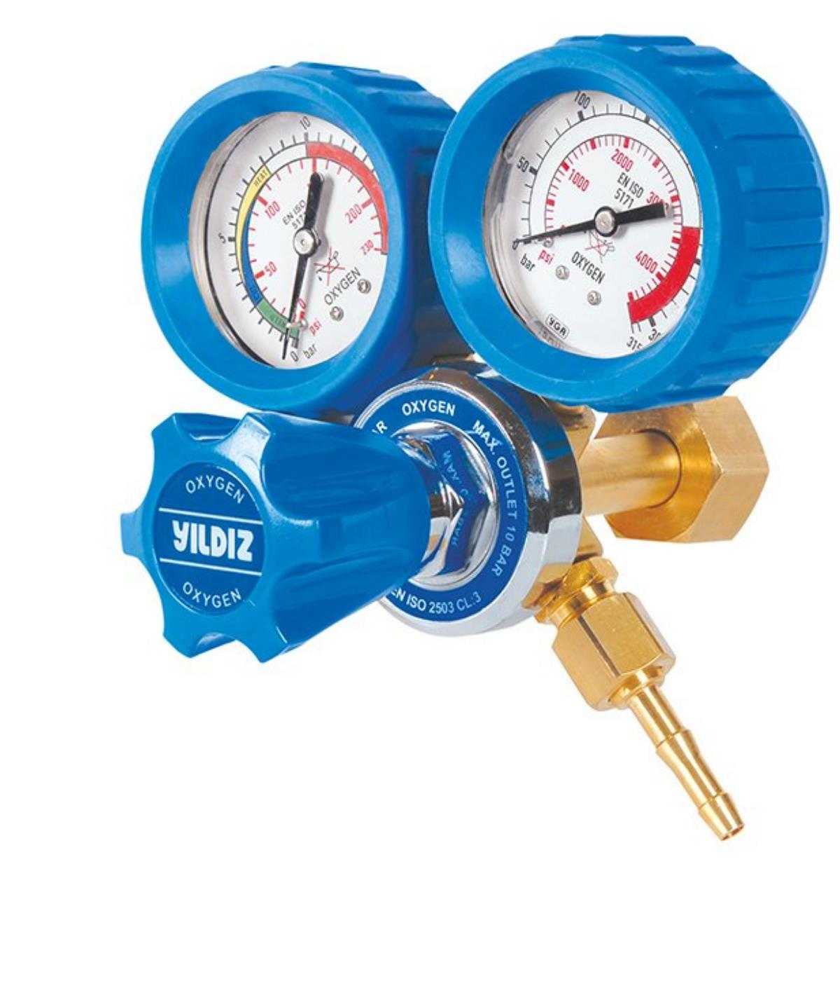 OKSİJEN BASINÇ DÜŞÜRÜCÜ G 3/4'' 0-10 BAR