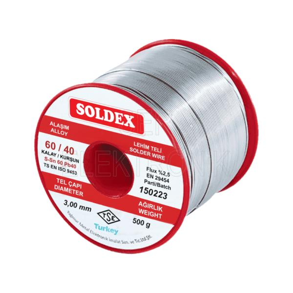 60-40 LEHİM TELİ 500 GR 3.00 MM