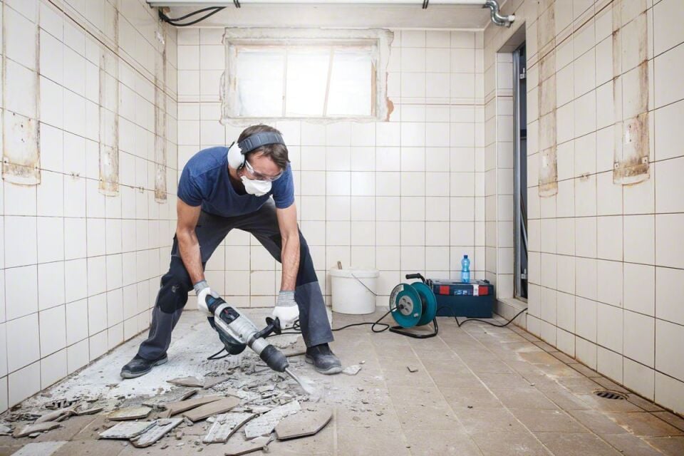 Bosch - LongLife Serisi, SDS-Max Şaftlı Yassı Keski 350*50 mm 5'li