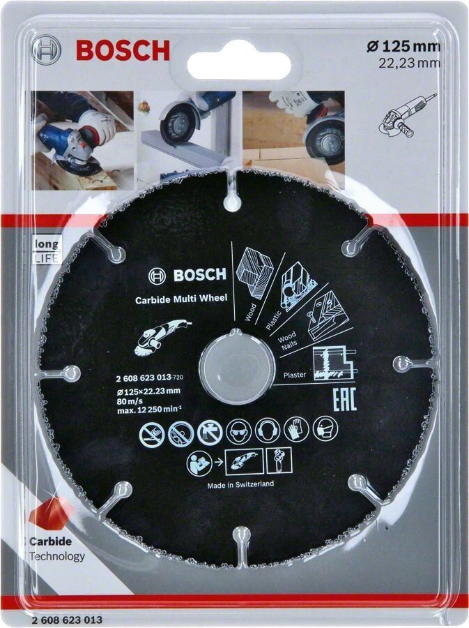 Bosch Carbide Multi Wheel 125 mm