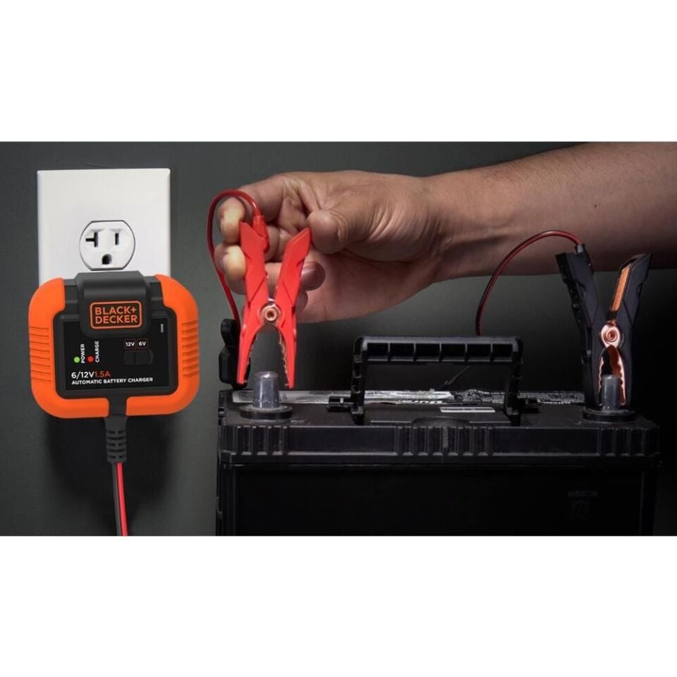 BLACK+DECKER BXA21 6V/12V 72A Akıllı Akü Şarj ve Akü Bakım Cihazı