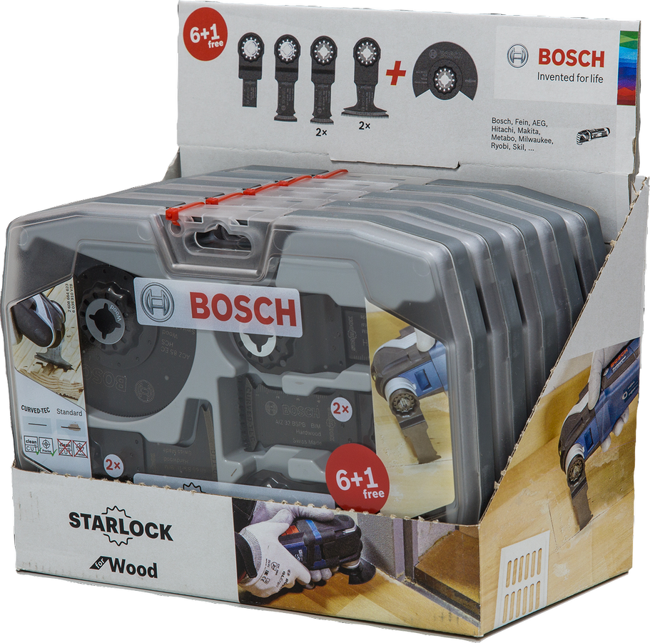Bosch EXPERT Starlock Testere Ahşap & Metal Seti 7'li