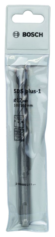 Bosch - Plus-1 Serisi, SDS-plus Kırıcı Delici Matkap Ucu 12*160 mm