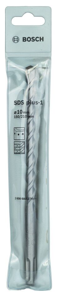 Bosch - Plus-1 Serisi, SDS-plus Kırıcı Delici Matkap Ucu 10*210 mm