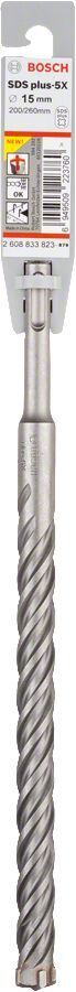 Bosch - SDS-Plus-5X Serisi Kırıcı Delici Matkap Ucu 15*260 mm