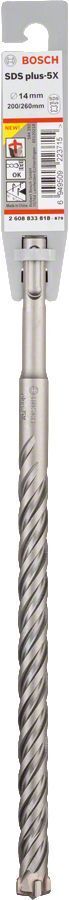 Bosch - SDS-Plus-5X Serisi Kırıcı Delici Matkap Ucu 14*260 mm