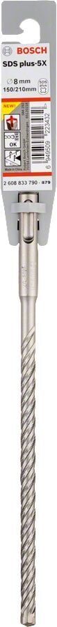 Bosch - SDS-Plus-5X Serisi Kırıcı Delici Matkap Ucu 8*210 mm