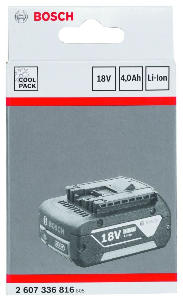 Bosch - 18 V 4,0 Ah MW-C Li-Ion Akü