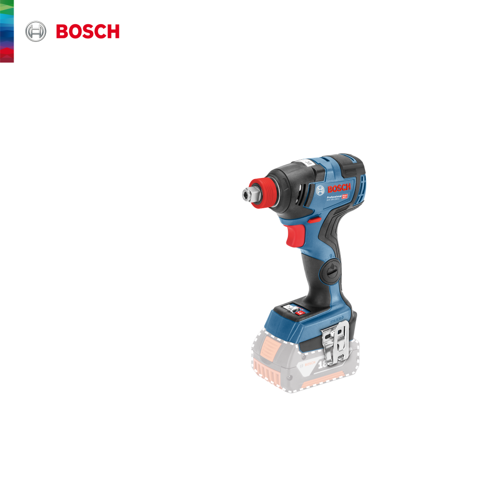 Bosch Professional GDX 18V-200 C (Solo) Akülü Darbeli Somun Sıkma Makinesi