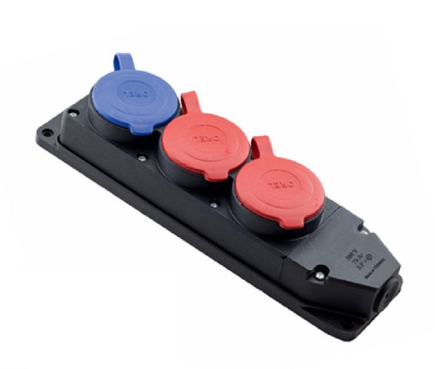 Grup Priz - 1x16A 2 Ad. + 3x25A 1 Ad.